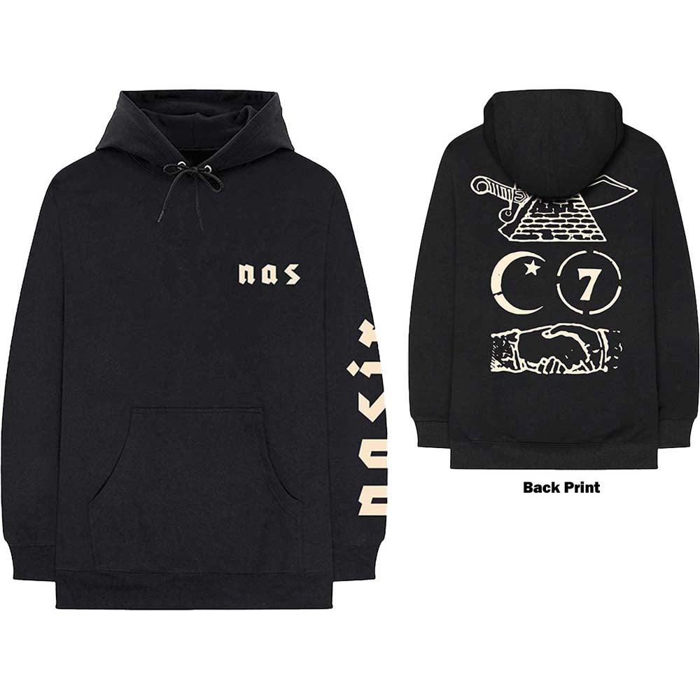 Nas - hoodies - Unisex - Long Sleeves - XX-Large