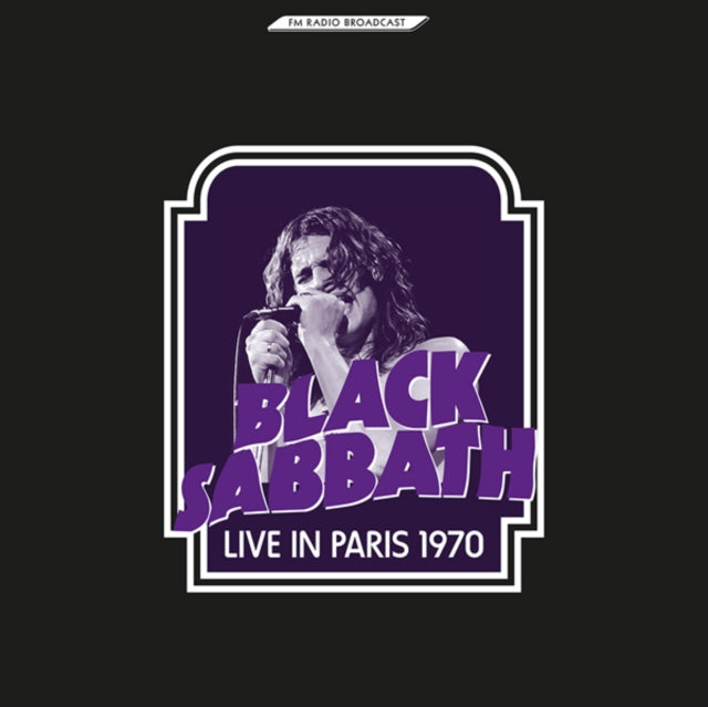 BLACK SABBATH - Live In Paris 1970 - Vinyl Record