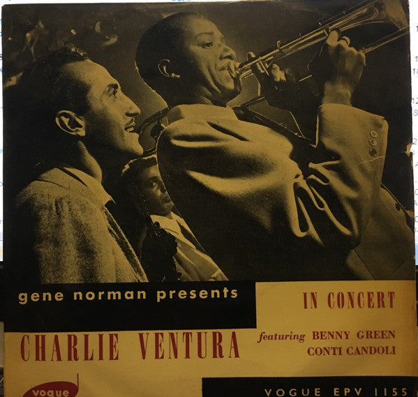 Charlie Ventura - In Concert - Used Vinyl Record 7"