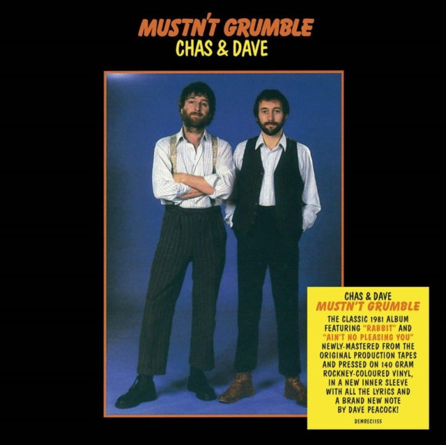 CHAS & DAVE - MUSTNT GRUMBLE - Vinyl Record