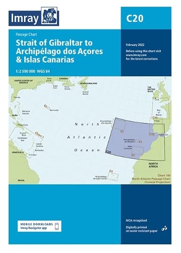 C20 STRAIT OF GIBRALTAR TO ARCHIP - New Sheet map