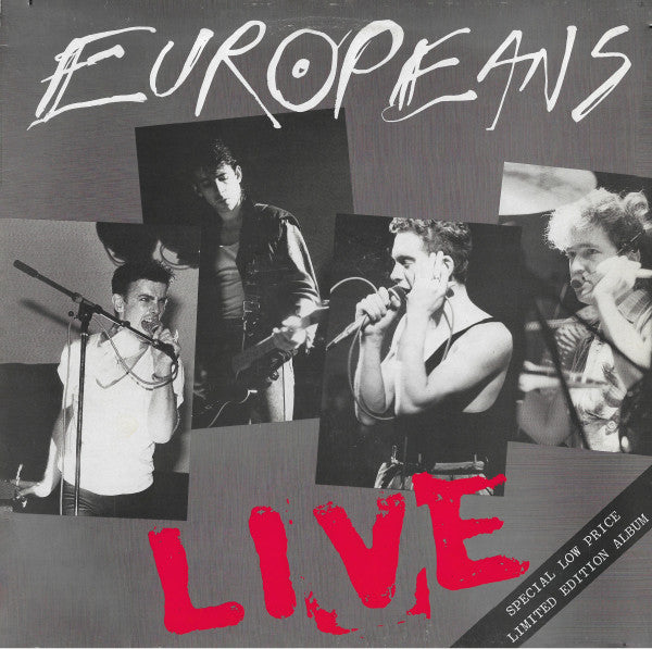 Europeans - Live - Used Vinyl Record