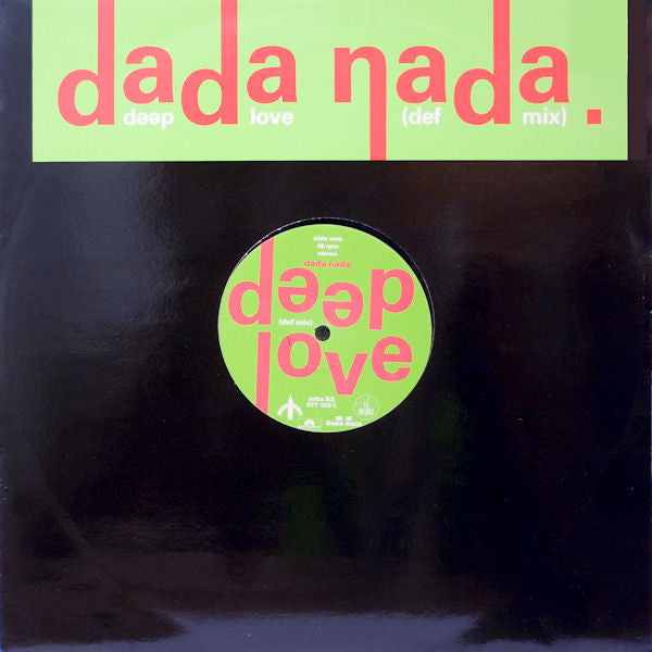 Dada Nada - Deep Love - Used Vinyl Record 12"
