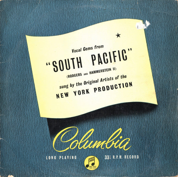 "South Pacific" Orig - Vocal Gems From South Pacific - Used Vinyl Re
