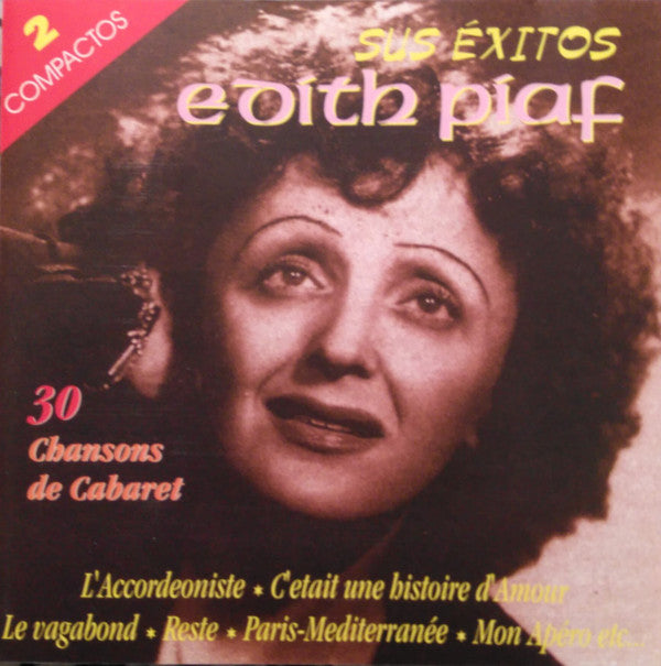 Edith Piaf - Sus Exitos - 30 Chansons De Cabaret - Used CD