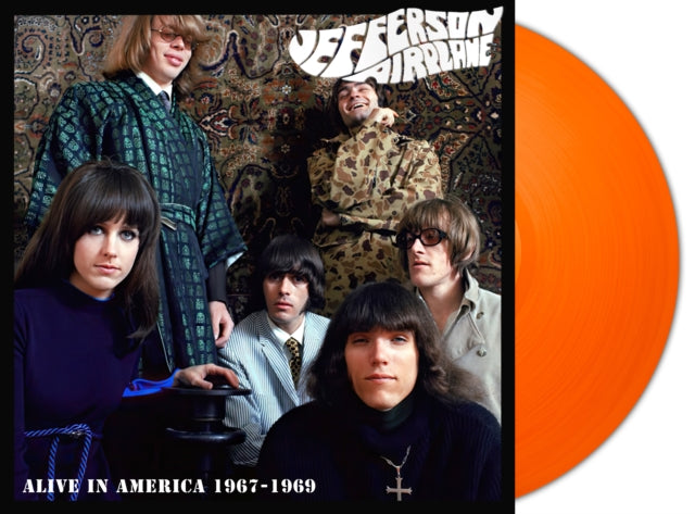 JEFFERSON AIRPLANE - Alive In America 1967-1969 (Orange Vinyl) - Vinyl