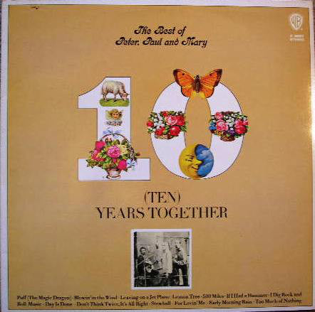 Peter - Best Of , Paul And Mary Ten Years Together - Used Vinyl Reco