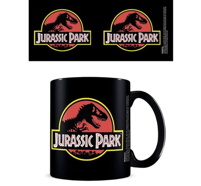 JURASSIC PARK - (Logo) Black Pod Mug - Mug