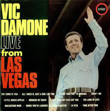 Vic Damone - Live From Las Vegas - Used Vinyl Record