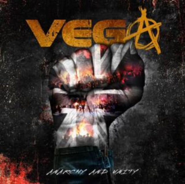 VEGA - ANARCHY & UNITY (WHITE VINYL/LIMITED) - Vinyl Record
