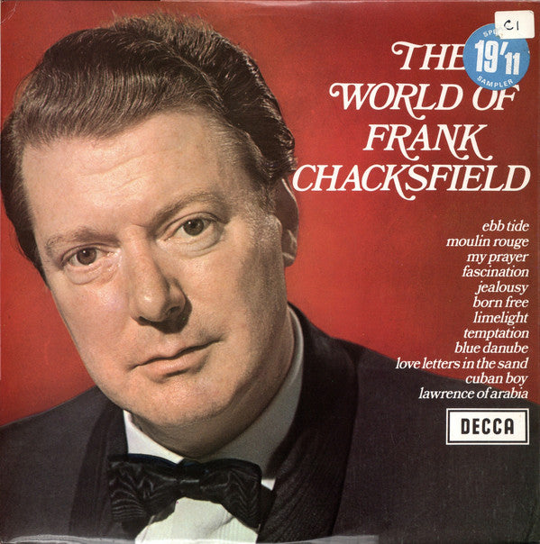 Frank Chacksfield - World Of - Used Vinyl Record