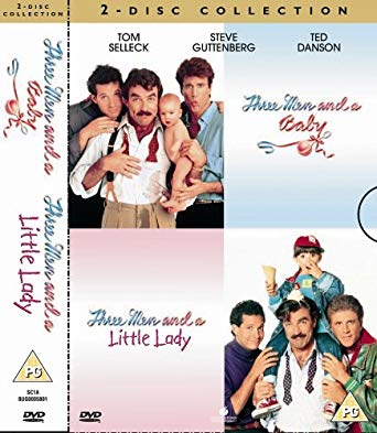 Three Men and a Baby/Three Men and a Little Lady - New DVD