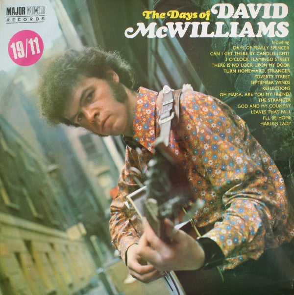 David McWilliams - Days Of - Used Vinyl Record