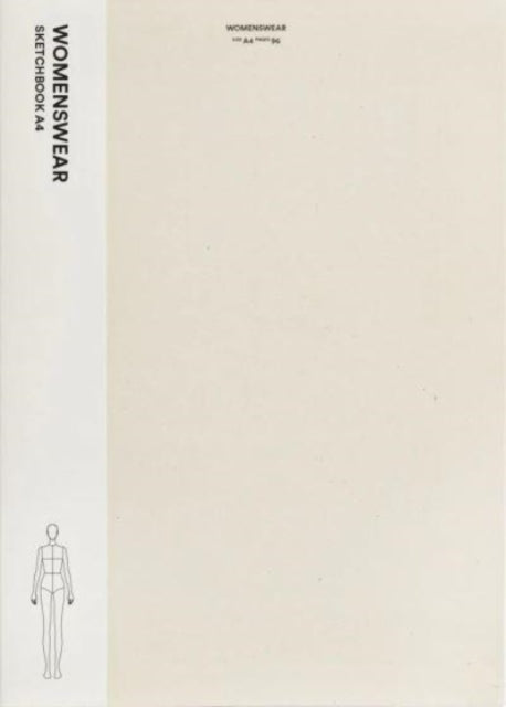 Fashionary - Womenswear Sketchbook A4 - New Hardback