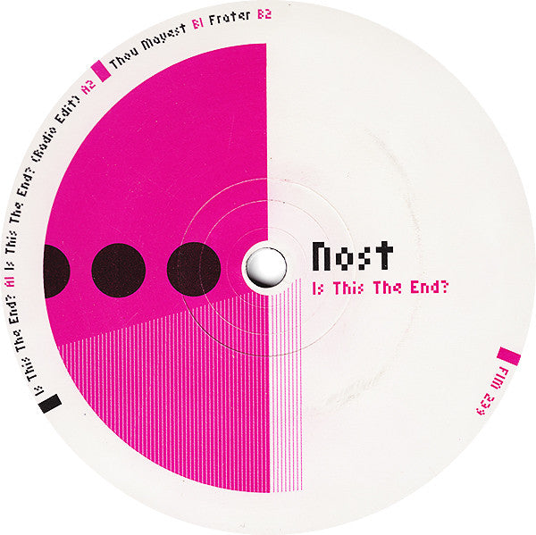 Nost - Is This The End? - Used Vinyl Record 12"