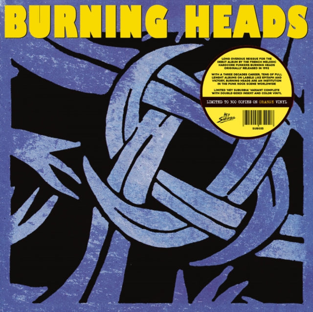 BURNING HEADS - (Orange Vinyl) - Vinyl Record