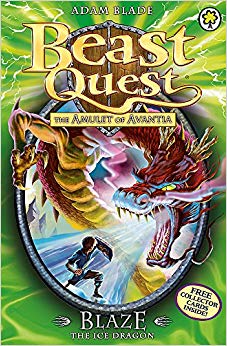 Adam Blade - Beast Quest: Blaze the Ice Dragon : Series 4 Book 5 - New