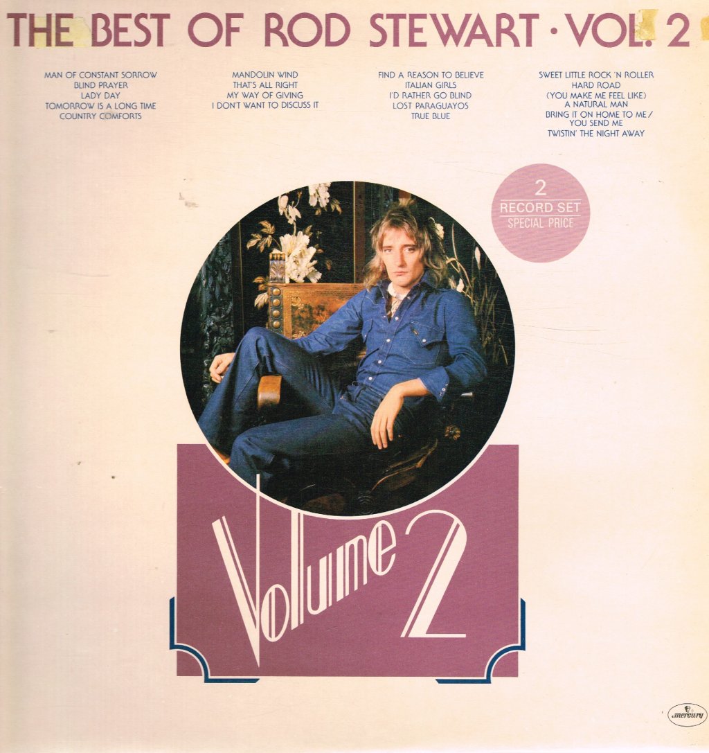 Rod Stewart - Best Of Vol. 2 - Used Vinyl Record