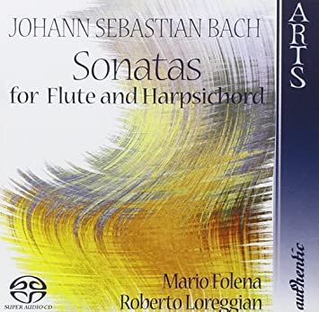 Johann Sebastian Bac - Sonatas For Flute And Harpsichord - CD