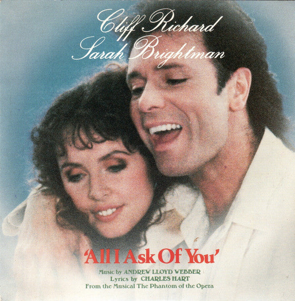 Cliff Richard - All I Ask Of You - Used Vinyl Record 7"