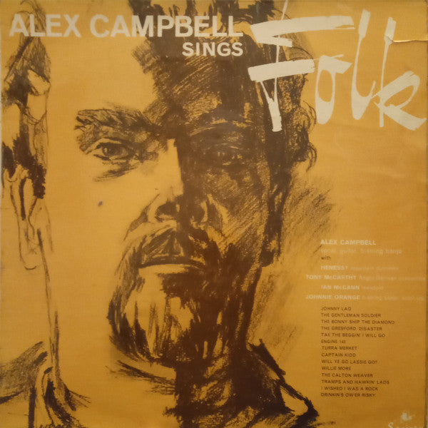 Alex Campbell - Sings Folk - Used Vinyl Record