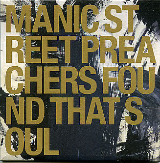 Manic Street Preache - Found That Soul - Used CD