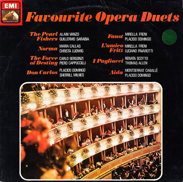Various - Favourite Opera Duets - Used Vinyl Record