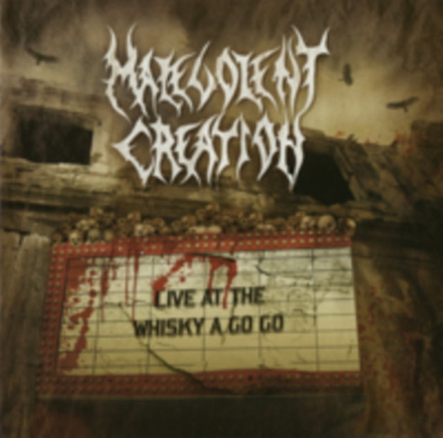 MALEVOLENT CREATION - LIVE AT WHISKEY A GO GO (CLEAR VINYL) - DLP - Vi