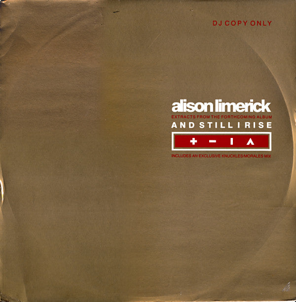 Alison Limerick - Extracts Taken From The Forthcoming Album A