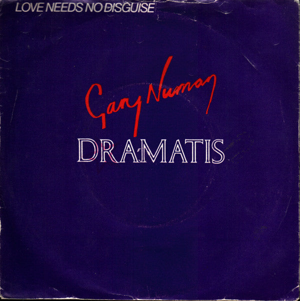 Gary Numan - Love Needs No Disguise - Used Vinyl Record 7"