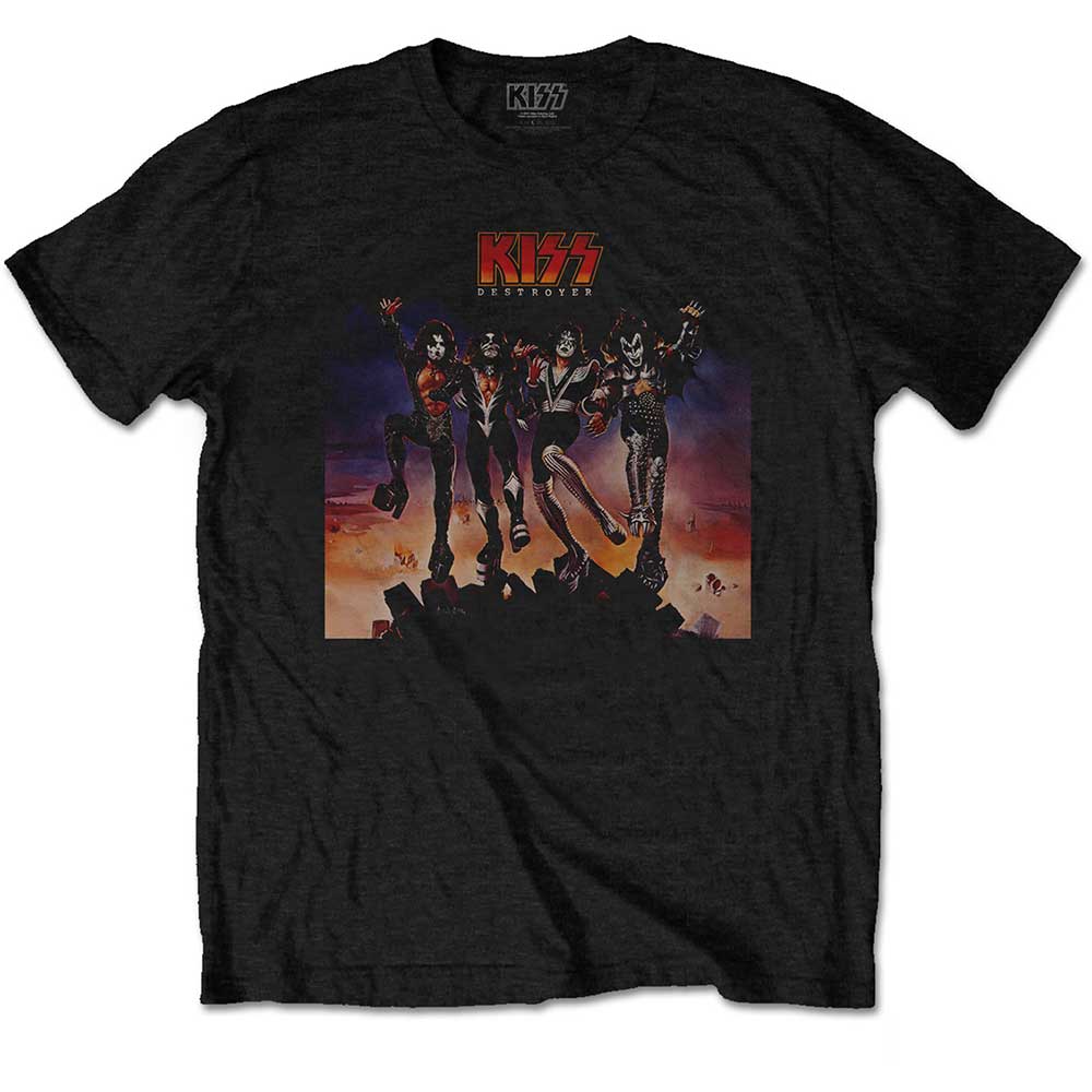 KISS - tshirt - Unisex - Short Sleeves - Medium