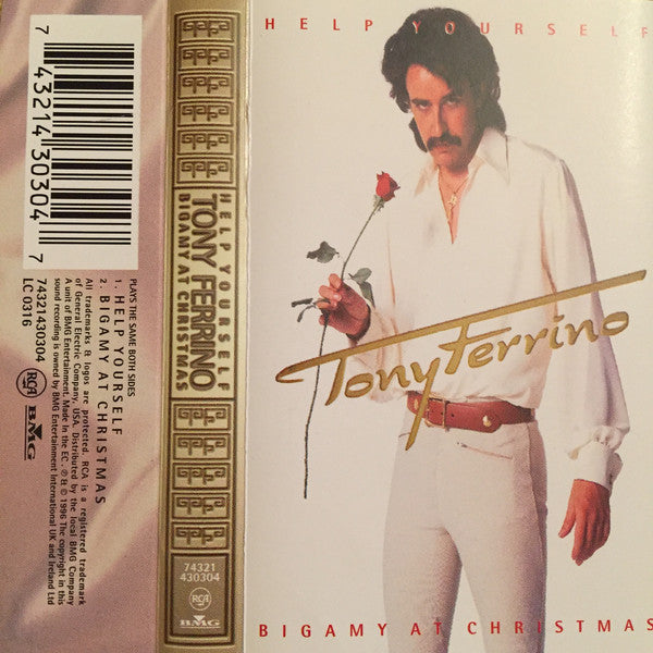 Tony Ferrino - Help Yourself / Bigamy At Christmas - Used Cassette