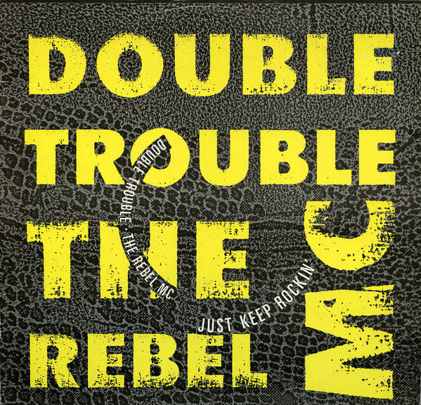 Double Trouble - Just Keep Rockin' - Used Vinyl Record 12"