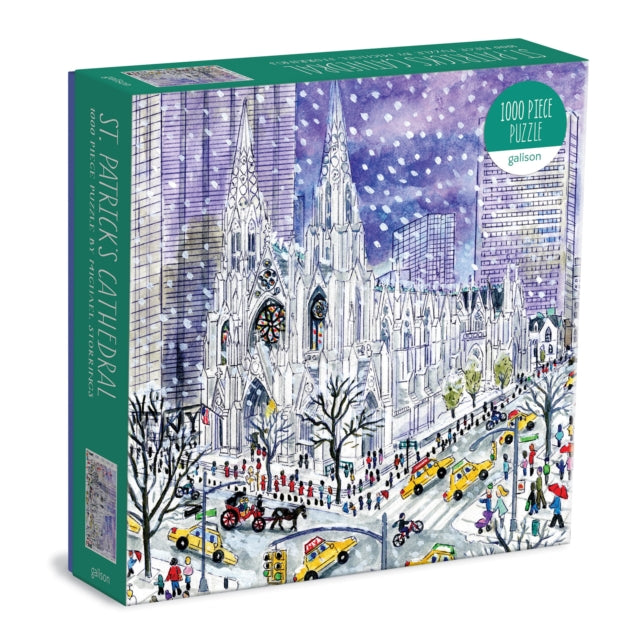 Galison - Michael Storrings St. Patricks Cathedral 1000 Piece Puzzle -