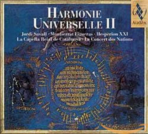 JORDI SAVALL - HARMONIE UNIVERSELLE 2001-2004 - CD ALBUM