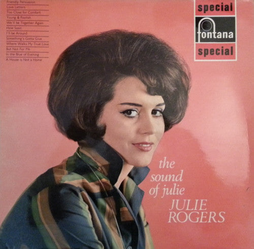 Julie Rogers - Sound Of Julie - Used Vinyl Record