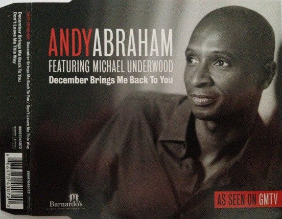 Andy Abraham - December Brings Me Back To You - Used CD