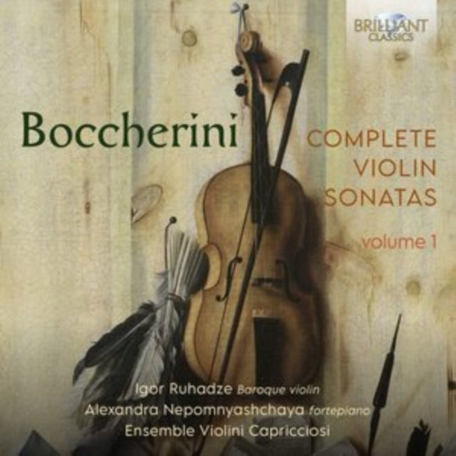 IGOR RUHADZE/ALEXAND - BOCCHERINI COMPLETE VIOLIN SO - CD