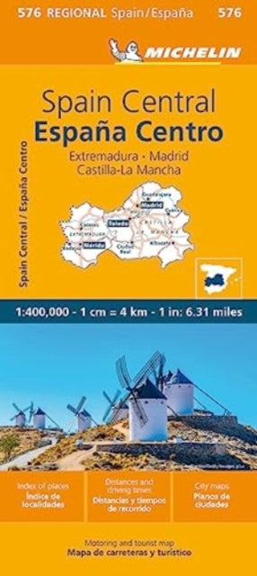 Michelin - Spain Central, Extremadura, Castilla-La Mancha, Madrid - R