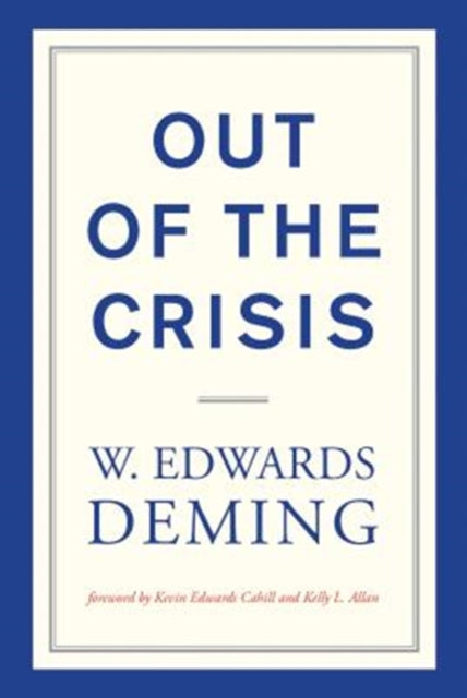 W.Edwards Deming - Out of the Crisis - Paperback