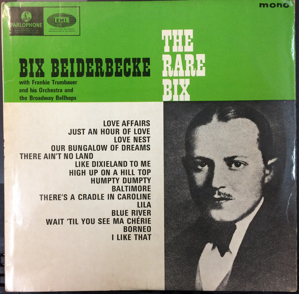 Bix Beiderbecke - Rare Bix - Used Vinyl Record