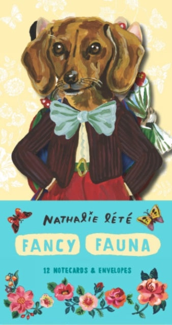 Fancy Fauna: 12 Notecards & Envelopes - New Cards