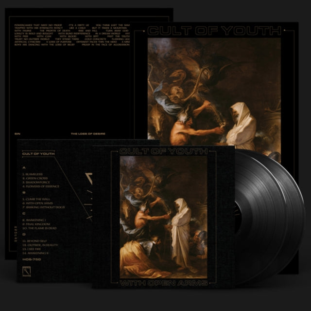 CULT OF YOUTH - WITH OPEN ARMS - Vinyl Record DLP