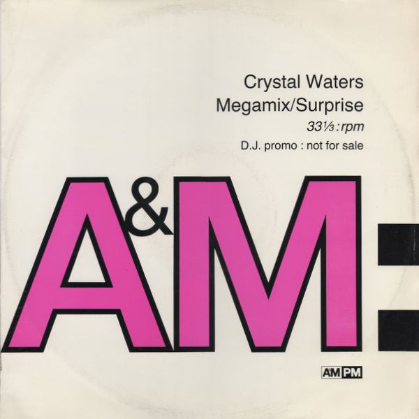 Crystal Waters - Megamix / Surprise - Used Vinyl Record 12"