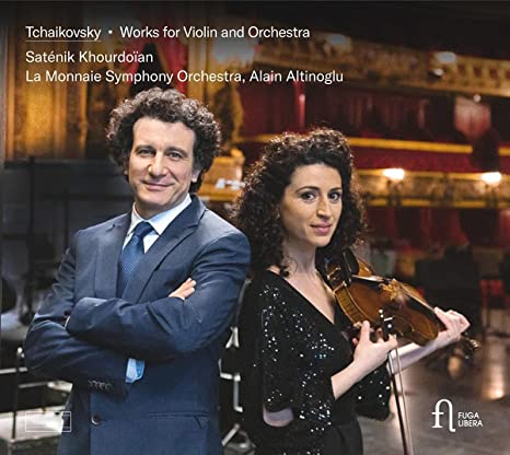 SATENIK KHOURDOIAN; - TCHAIKOVSKY WORKS FOR VIOLIN - cd