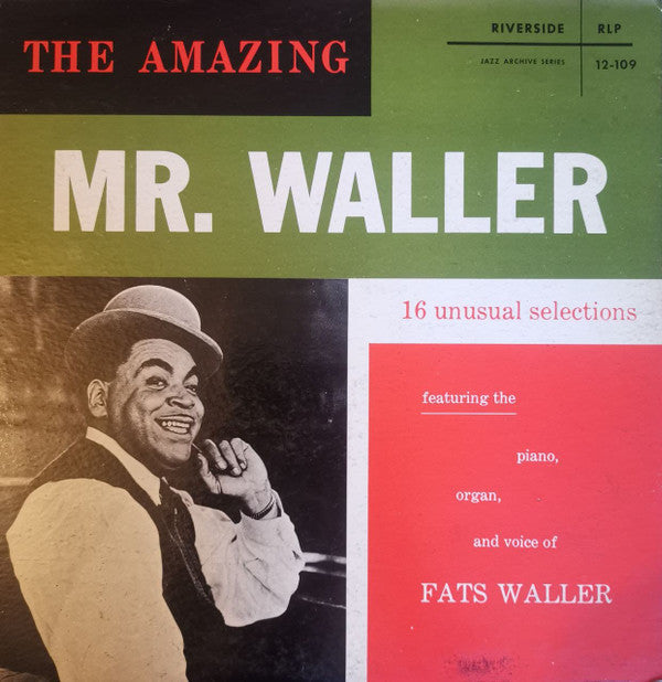 Fats Waller - Amazing Mr. Waller - Used Vinyl Record