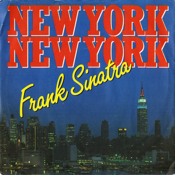 Frank Sinatra - New York New York - Used Vinyl Record 7"