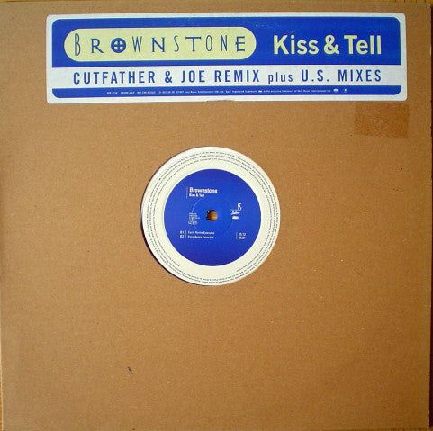 Brownstone - Kiss & Tell - Used Vinyl Record 12"