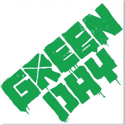 Green Day - Fridge Magnet: Logo - TV Memorabilia Fridge Magnets