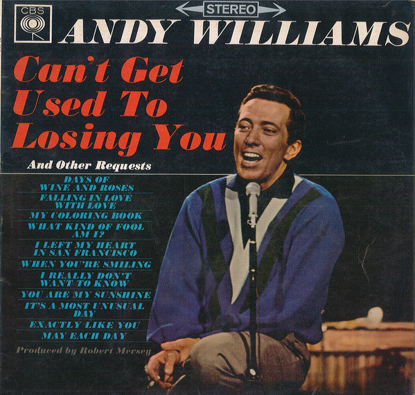 Andy Williams - Can't Get Used To Losing You - Used Vinyl Record